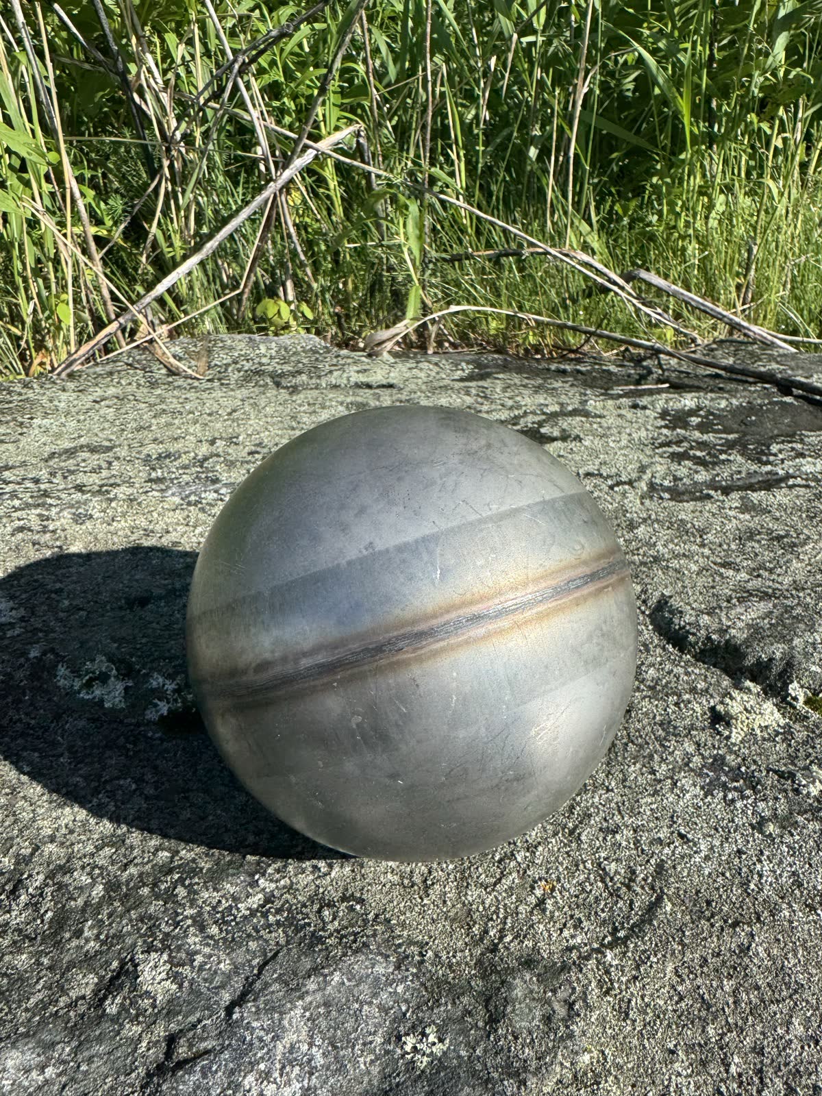 Sealed stainless steel float ball — magnet assembled inside the ball